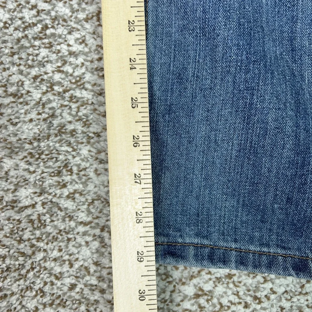 Carhartt Jeans Mens 42x30 Blue‎ Relaxed Fit Denim Workwear Straight Leg Zip Fly